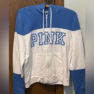 PINK Sweatshirt Full Zip Jacket